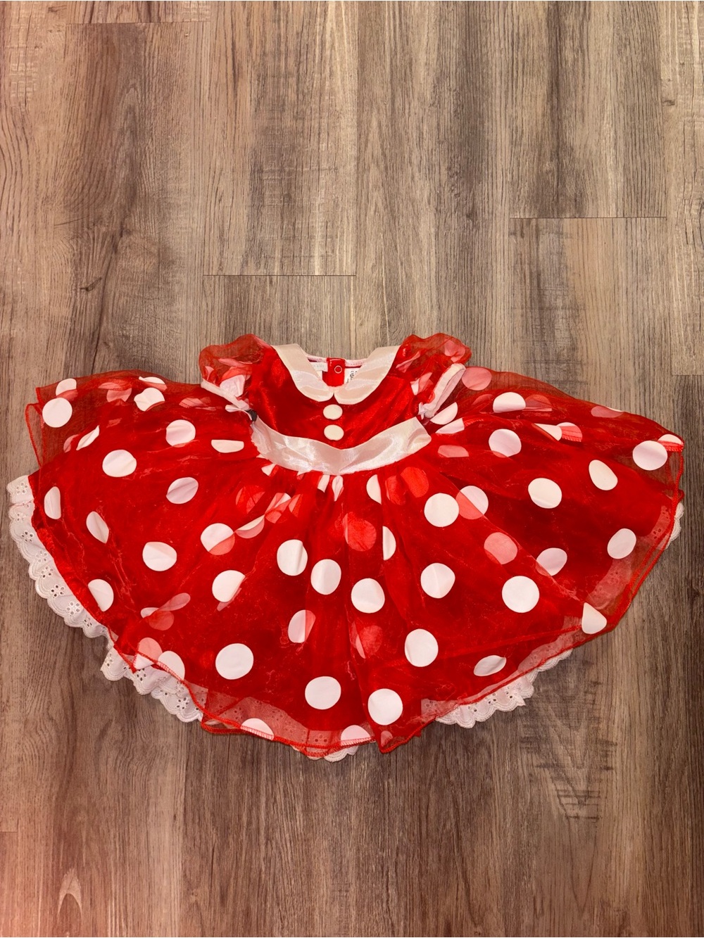 USED Baby Girl Minnie Mouse Costume